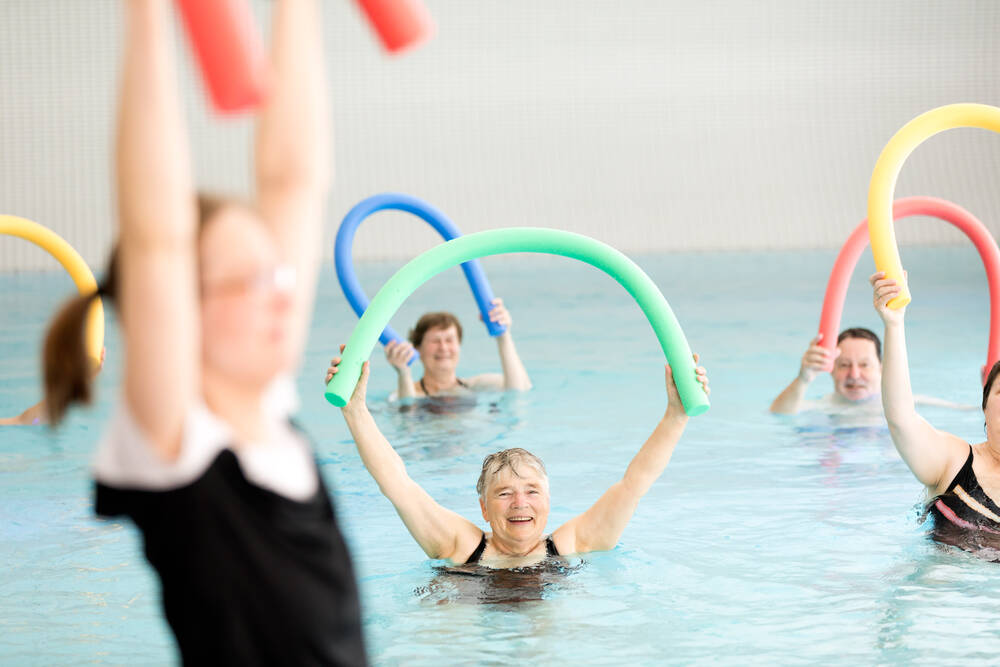 24x klassische Massagen + 50x Aquatraining